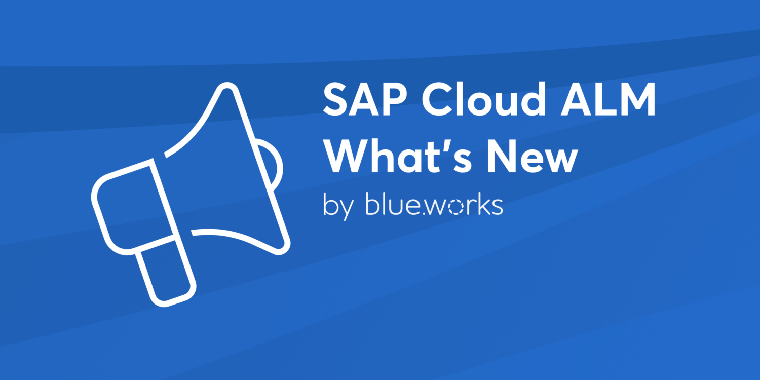 SAP Cloud ALM – What's New in Week 32